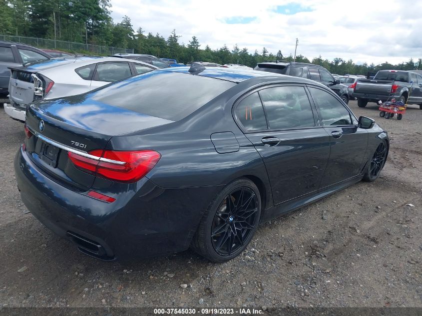 2016 BMW 7 SERIES 750I XDRIVE WBA7F2C55GG419895