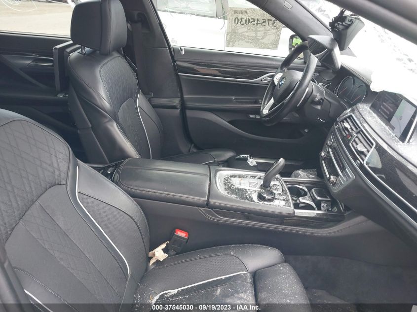 2016 BMW 7 SERIES 750I XDRIVE WBA7F2C55GG419895