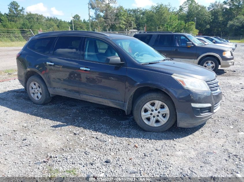 2015 CHEVROLET TRAVERSE LS - 1GNKRFKD7FJ264523