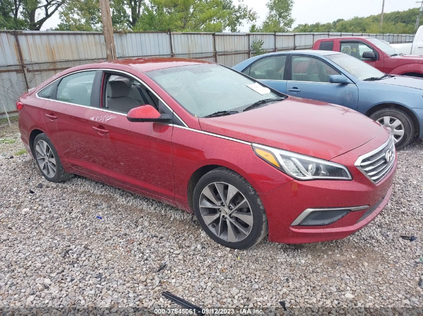 2016 HYUNDAI SONATA SE - 5NPE24AF9GH354073