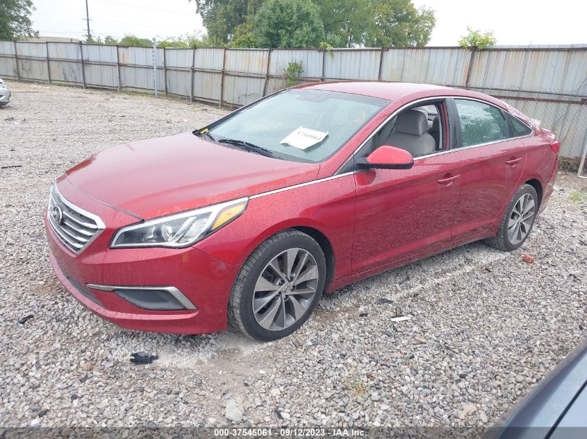 2016 HYUNDAI SONATA SE - 5NPE24AF9GH354073