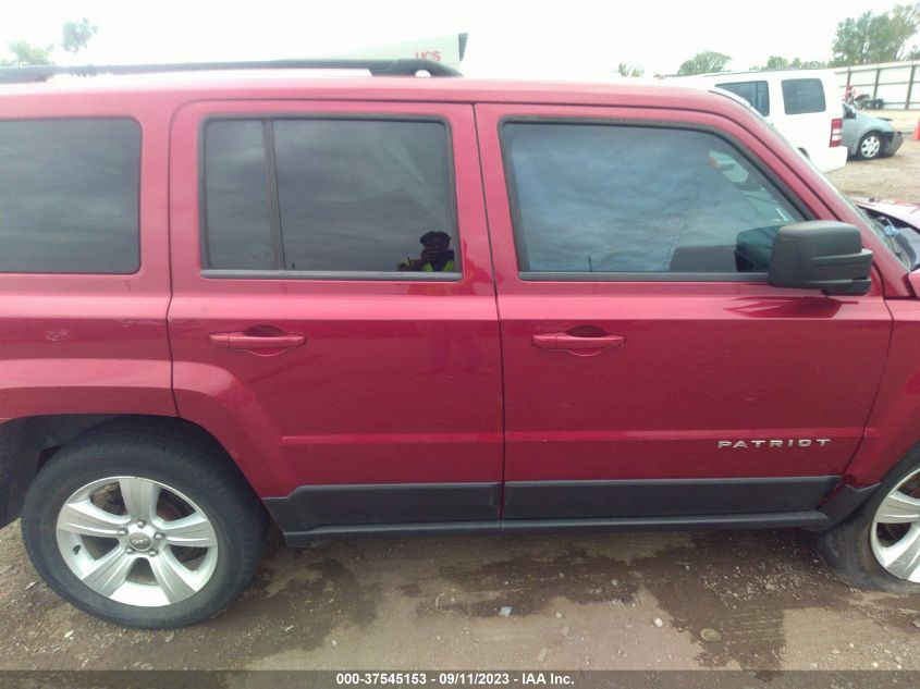 2013 JEEP PATRIOT LATITUDE - 1C4NJRFB3DD279314