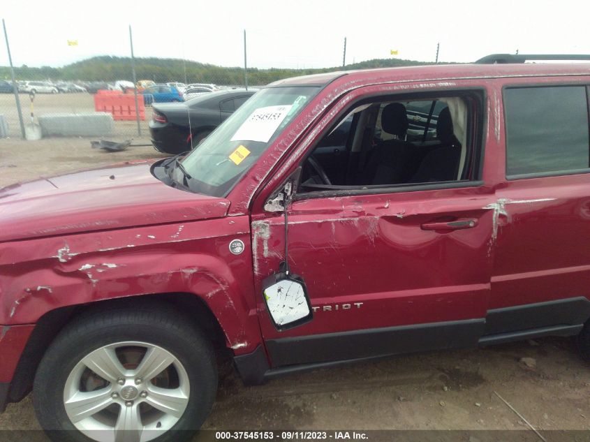 2013 JEEP PATRIOT LATITUDE - 1C4NJRFB3DD279314