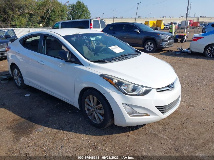 2016 HYUNDAI ELANTRA SE - 5NPDH4AE7GH737446