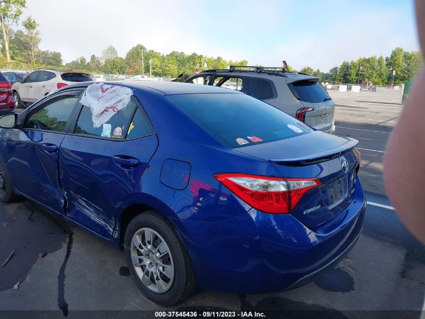 2015 TOYOTA COROLLA L/LE/S/S PLUS/LE PLUS - 2T1BURHE6FC376797