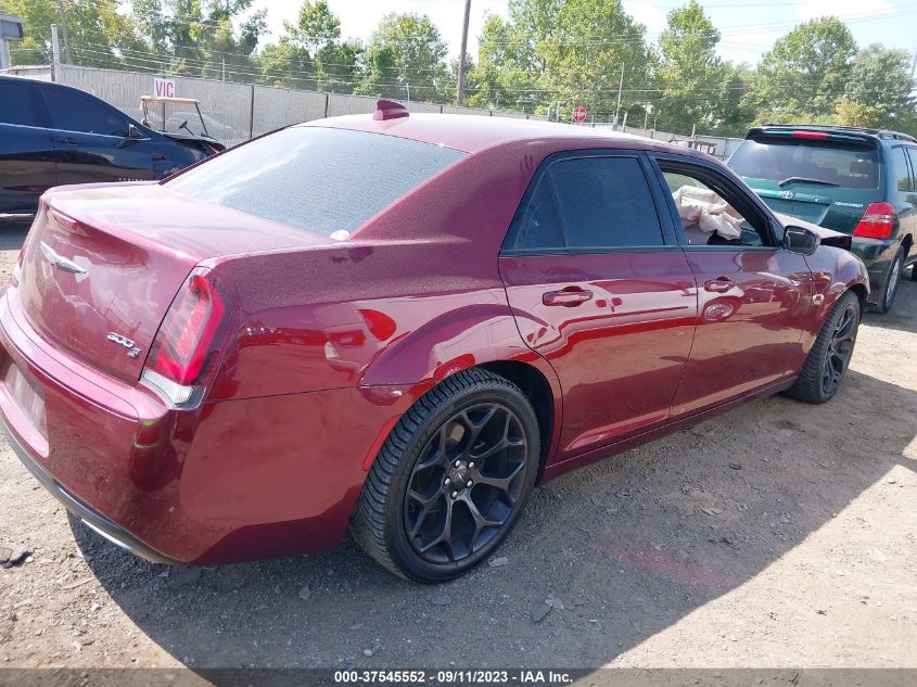 2019 CHRYSLER 300 S - 2C3CCABG3KH689300