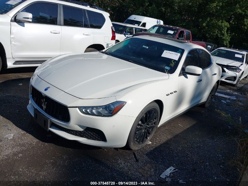 2016 MASERATI GHIBLI S Q4 ZAM57RTA5G1178027