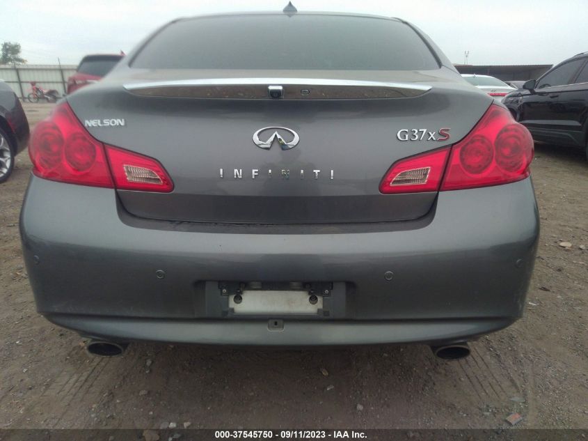 2013 INFINITI G37 SEDAN X JN1CV6AR1DM752371