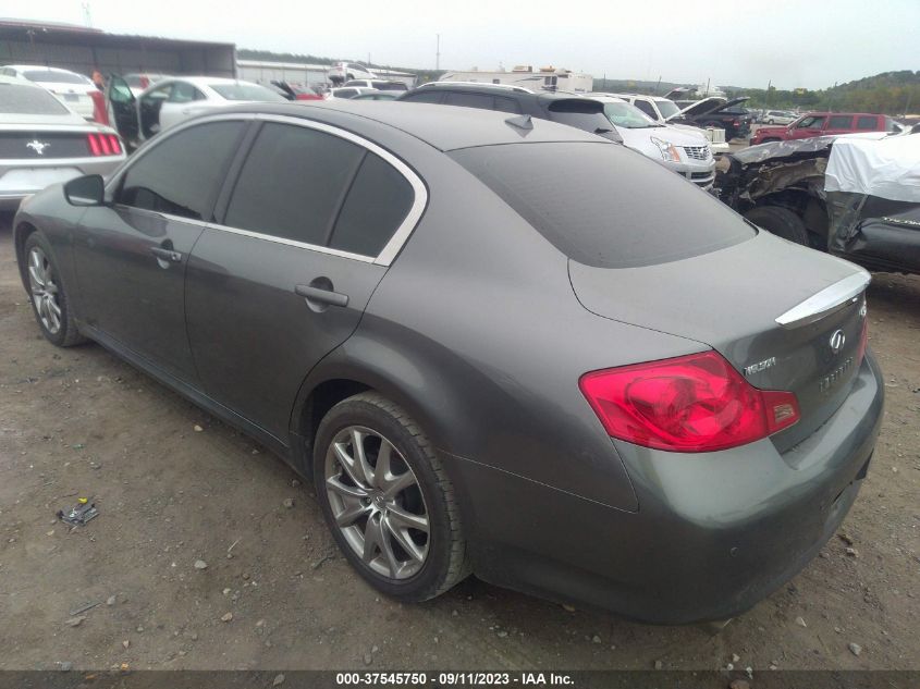 2013 INFINITI G37 SEDAN X JN1CV6AR1DM752371