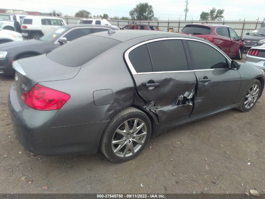 2013 INFINITI G37 SEDAN X JN1CV6AR1DM752371