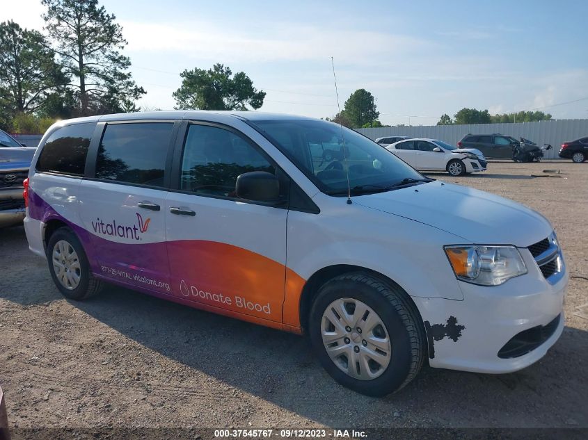 2019 DODGE GRAND CARAVAN SE - 2C4RDGBG1KR594718
