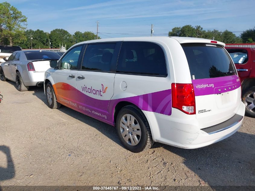 2019 DODGE GRAND CARAVAN SE - 2C4RDGBG1KR594718