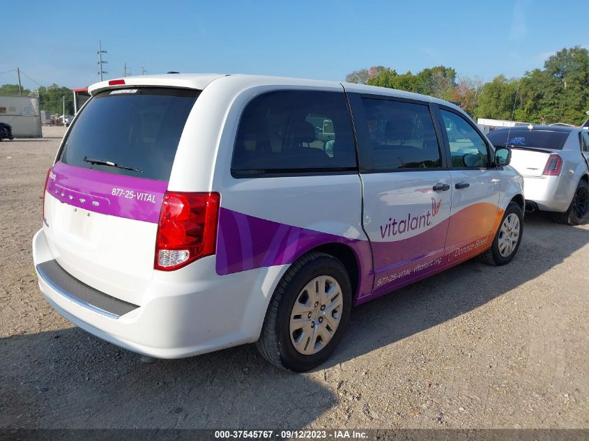 2019 DODGE GRAND CARAVAN SE - 2C4RDGBG1KR594718