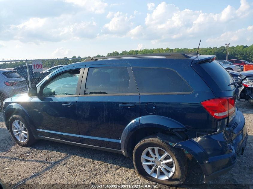2015 DODGE JOURNEY SXT - 3C4PDCBG3FT742693