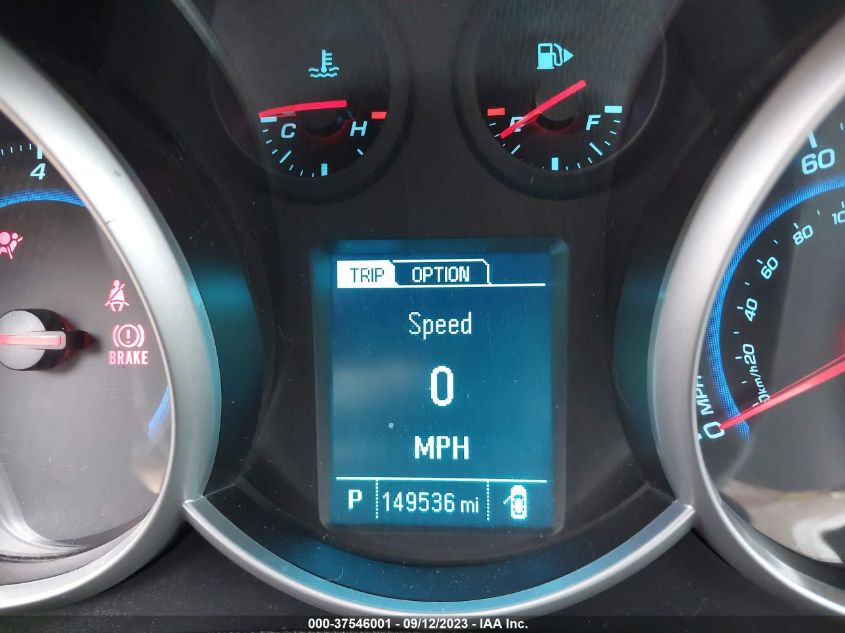 2014 CHEVROLET CRUZE 1LT - 1G1PC5SBXE7166518