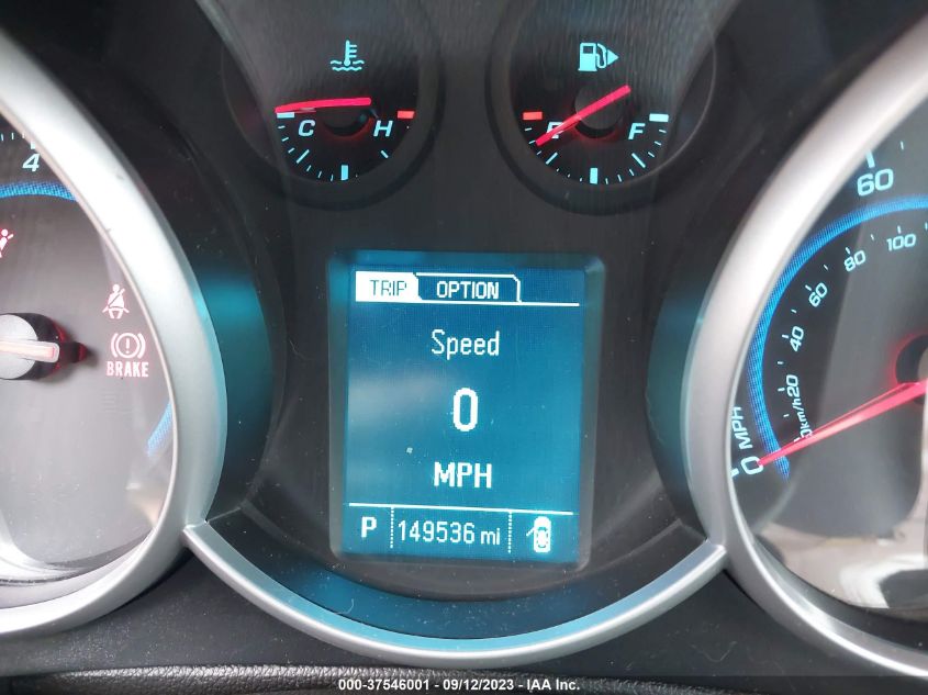 2014 CHEVROLET CRUZE 1LT - 1G1PC5SBXE7166518