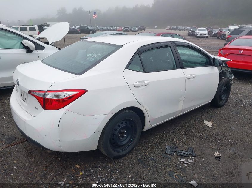 2015 TOYOTA COROLLA L/LE/LE PLS/PRM/S/S PLS - 2T1BURHE8FC371634
