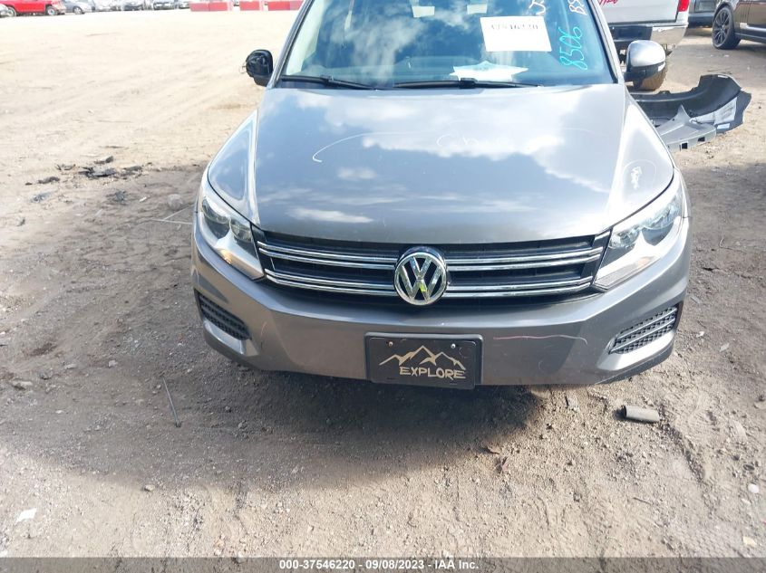 2015 VOLKSWAGEN TIGUAN S - WVGAV7AX6FW561685