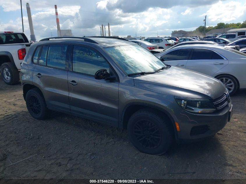 2015 VOLKSWAGEN TIGUAN S - WVGAV7AX6FW561685