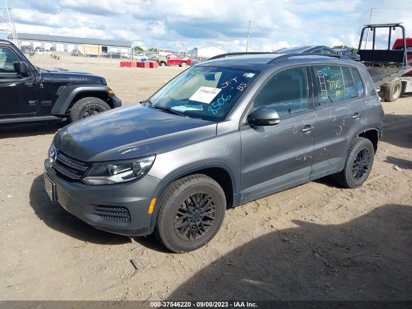 2015 VOLKSWAGEN TIGUAN S - WVGAV7AX6FW561685