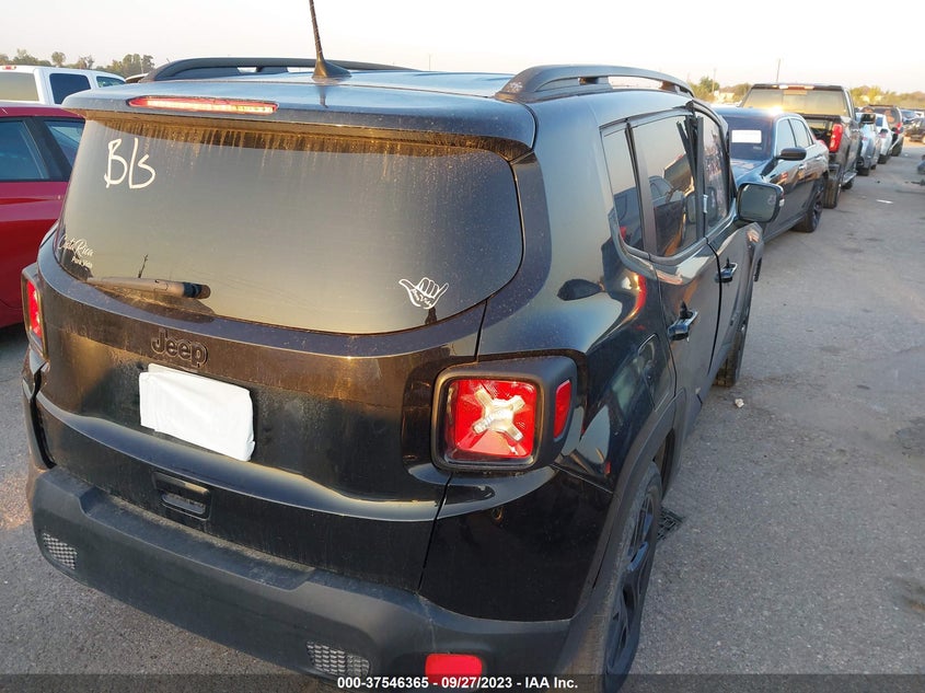 VIN ZACCJABB9JPH77433 2018 JEEP RENEGADE LATITUDE