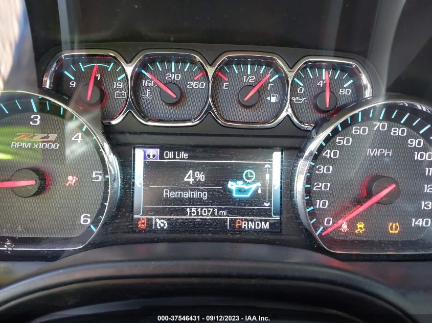 2014 CHEVROLET SILVERADO 1500 LTZ - 3GCUKSEC3EG498014