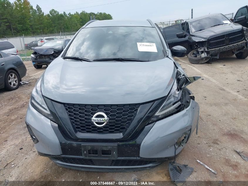 2022 NISSAN MURANO SV - 5N1AZ2BJ5NC127257