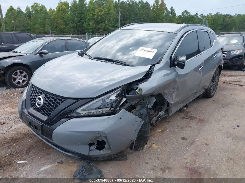 2022 NISSAN MURANO SV - 5N1AZ2BJ5NC127257