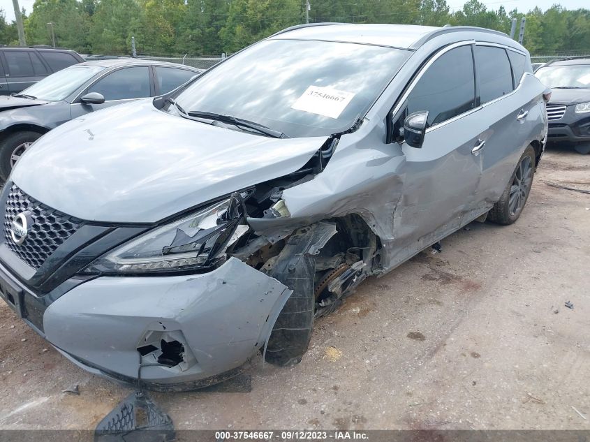 2022 NISSAN MURANO SV - 5N1AZ2BJ5NC127257