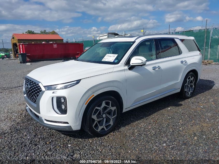 VIN KM8R7DHEXMU250382 2021 HYUNDAI PALISADE CALLIGRAPHY