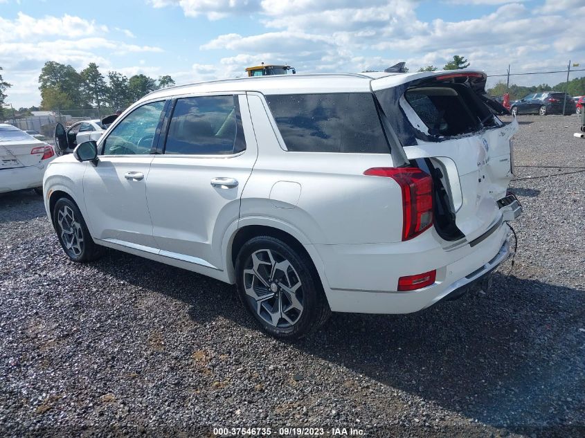VIN KM8R7DHEXMU250382 2021 HYUNDAI PALISADE CALLIGRAPHY