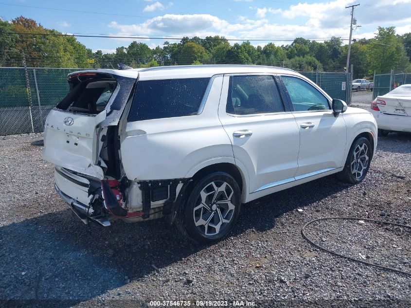 VIN KM8R7DHEXMU250382 2021 HYUNDAI PALISADE CALLIGRAPHY