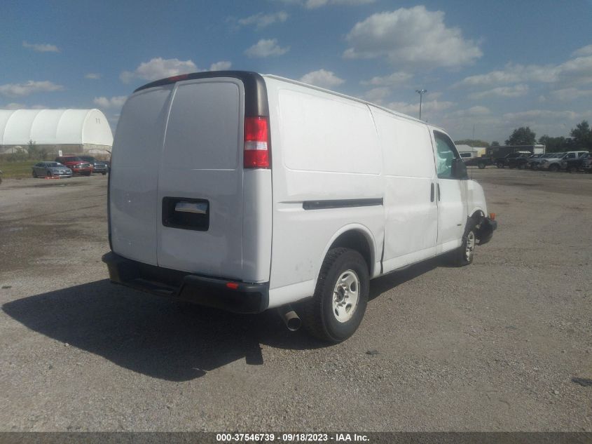 2019 CHEVROLET EXPRESS 2500 WORK VAN 1GCWGAF10K1370261