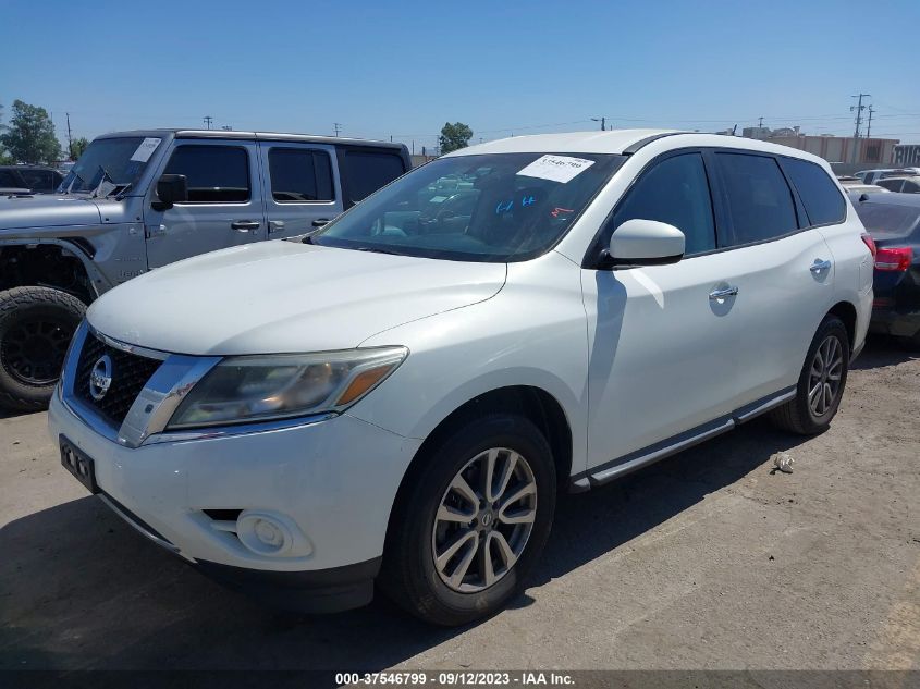 2013 NISSAN PATHFINDER S - 5N1AR2MN6DC637793