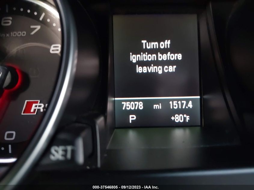 2014 AUDI RS 5 4.2 - WUAC6AFR2EA901379