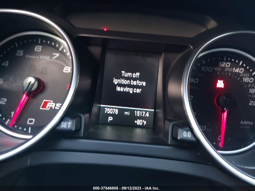 2014 AUDI RS 5 4.2 - WUAC6AFR2EA901379