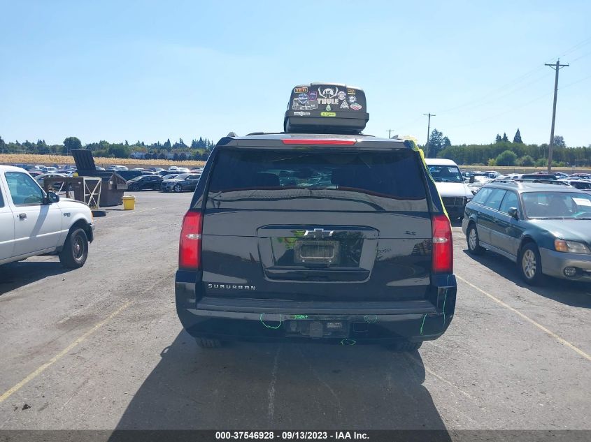 2015 CHEVROLET SUBURBAN 1500 LT - 1GNSKJKC2FR646488