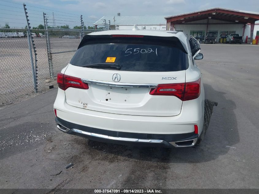 2017 ACURA MDX - 5FRYD3H3XHB000672