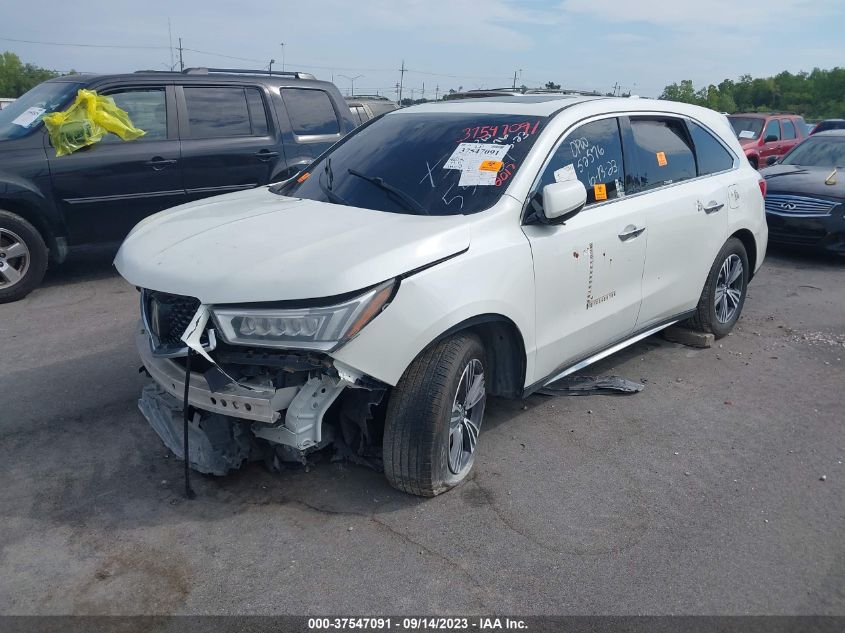 2017 ACURA MDX - 5FRYD3H3XHB000672