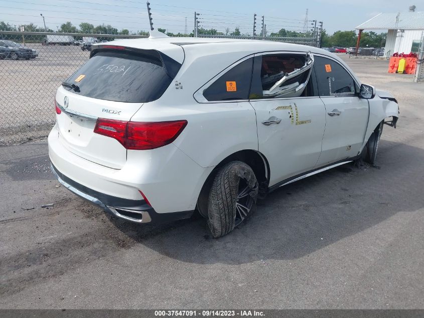 2017 ACURA MDX - 5FRYD3H3XHB000672