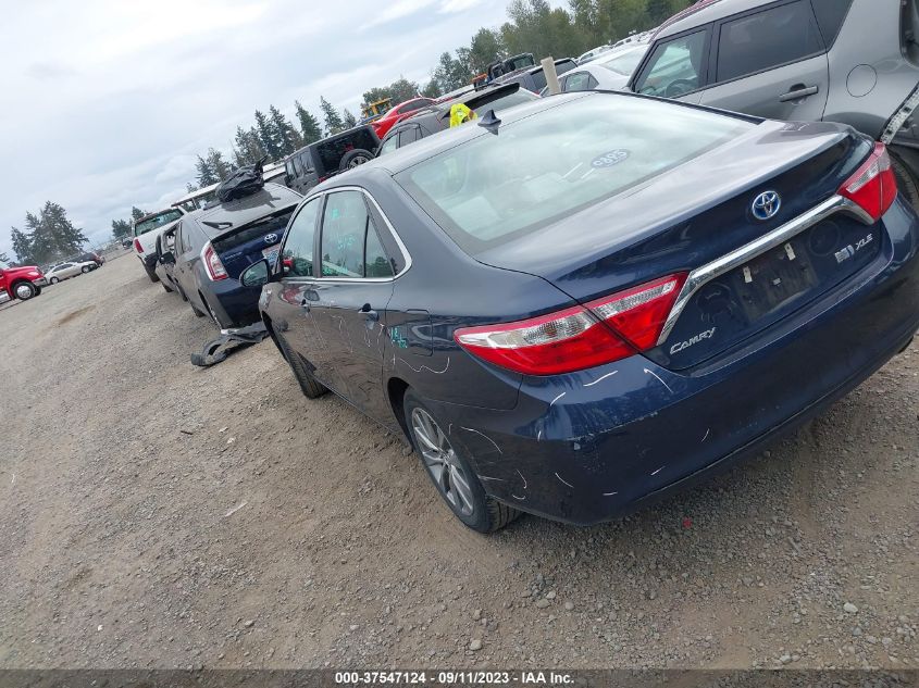 2017 TOYOTA CAMRY HYBRID - 4T1BD1FK1HU214703