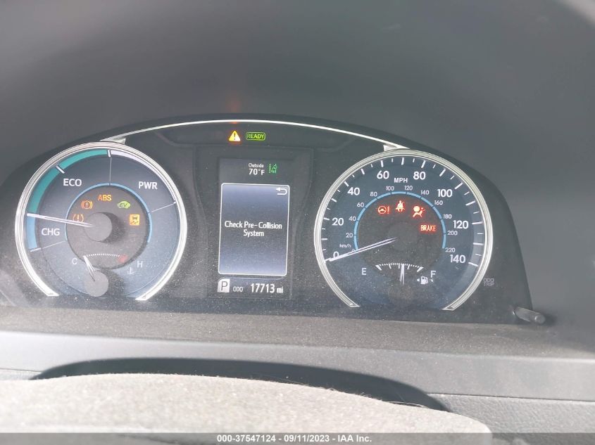 2017 TOYOTA CAMRY HYBRID - 4T1BD1FK1HU214703