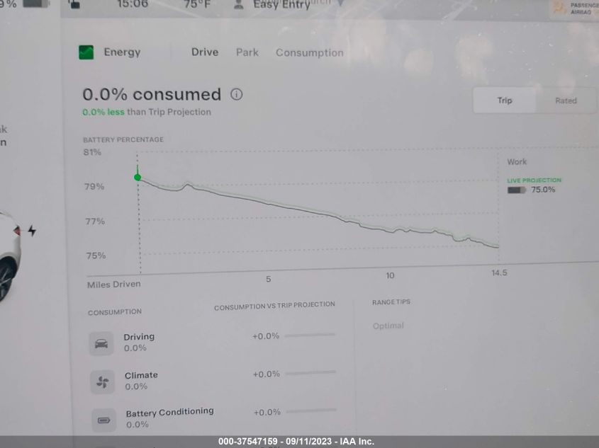2023 TESLA MODEL Y LONG RANGE - 7SAYGDEE0PF807370