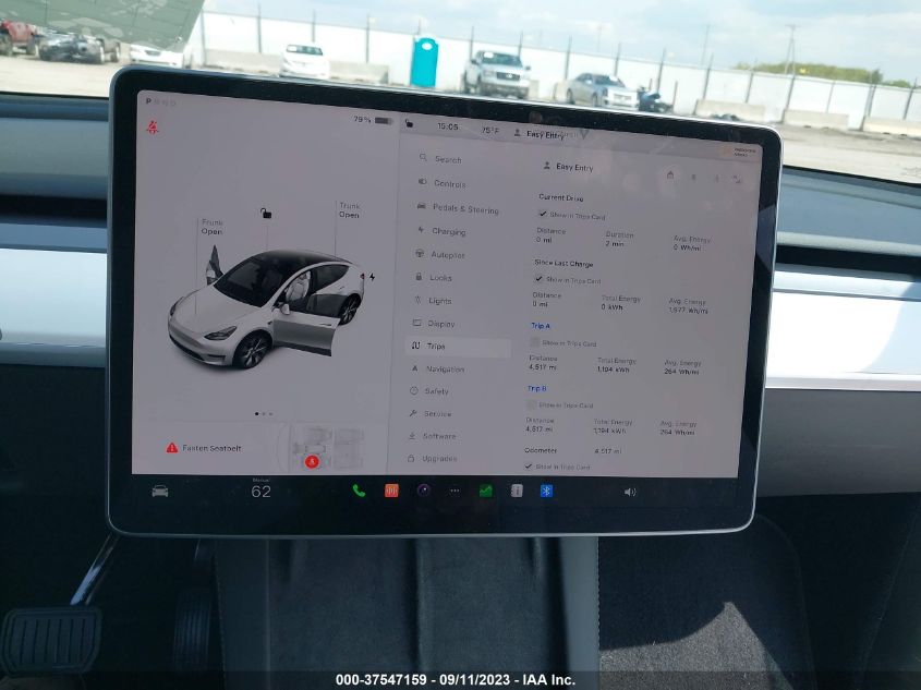 2023 TESLA MODEL Y LONG RANGE - 7SAYGDEE0PF807370
