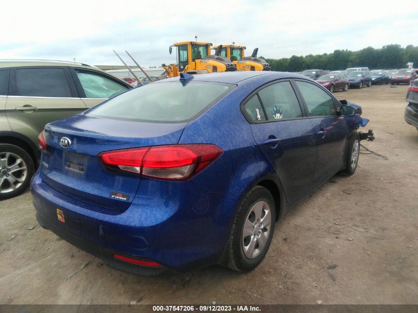 2018 KIA FORTE LX/S - 3KPFL4A74JE248832