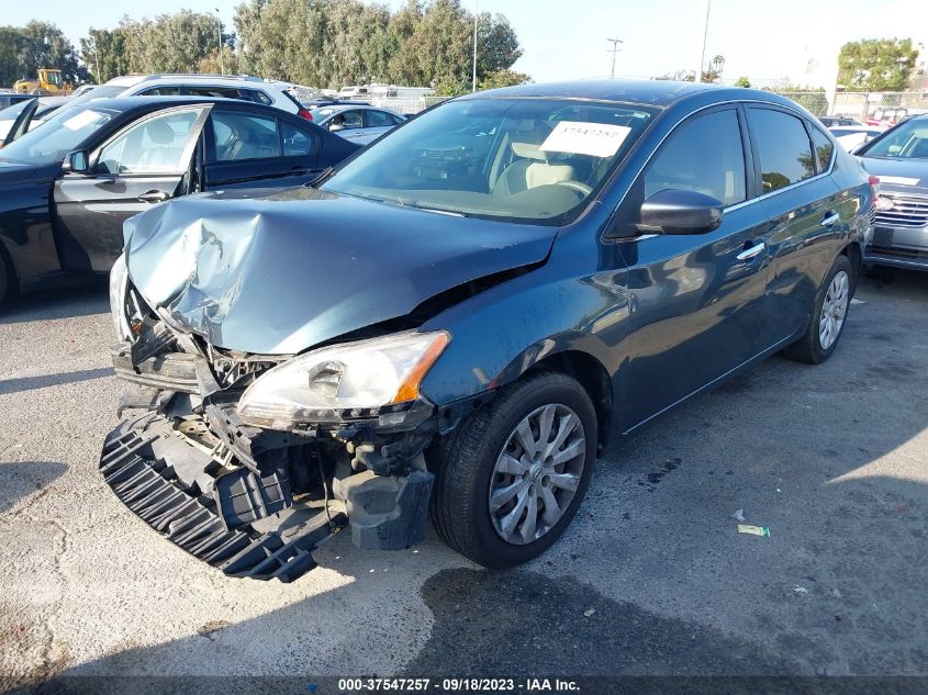 2014 NISSAN SENTRA S - 3N1AB7AP3EY243756