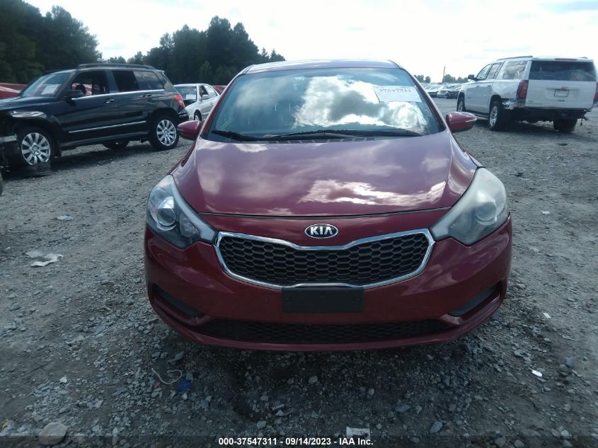 2016 KIA FORTE LX - KNAFX4A69G5610456