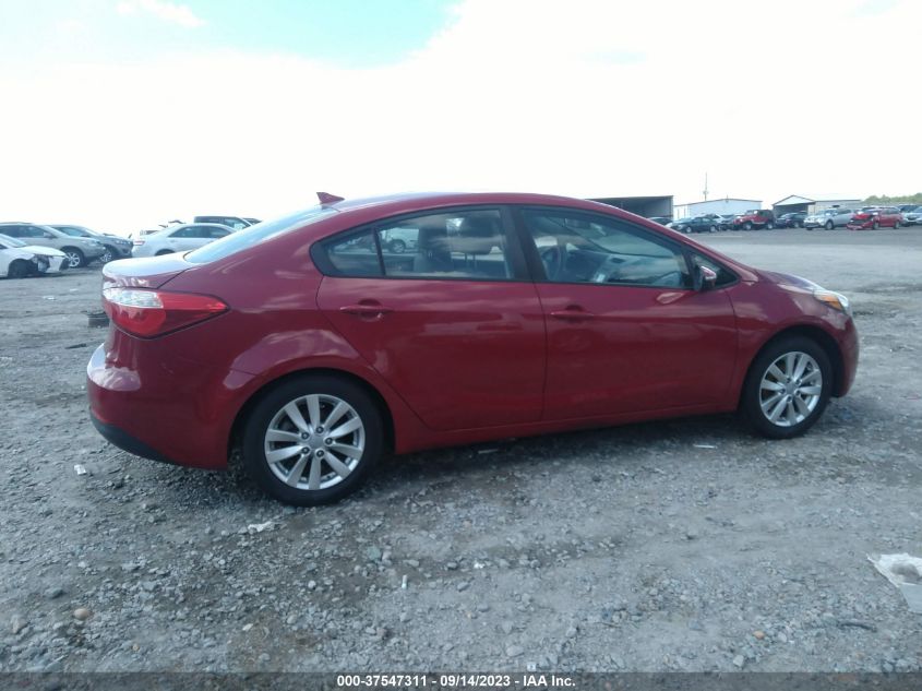 2016 KIA FORTE LX - KNAFX4A69G5610456