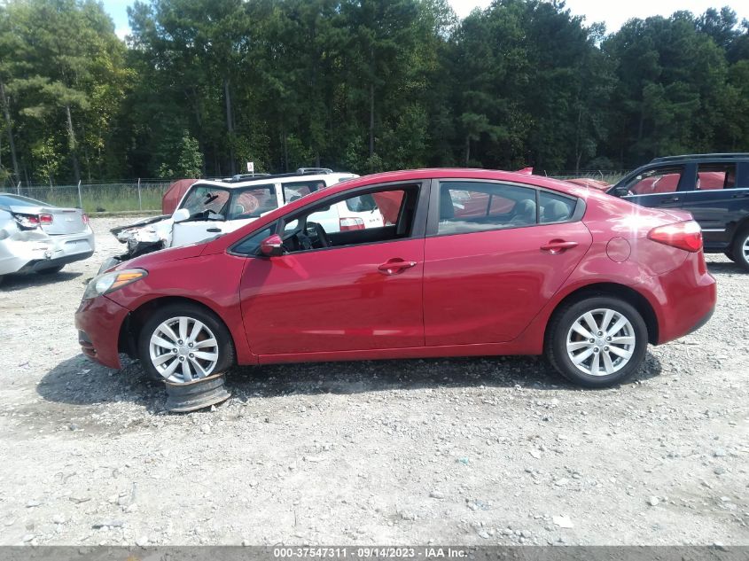 2016 KIA FORTE LX - KNAFX4A69G5610456