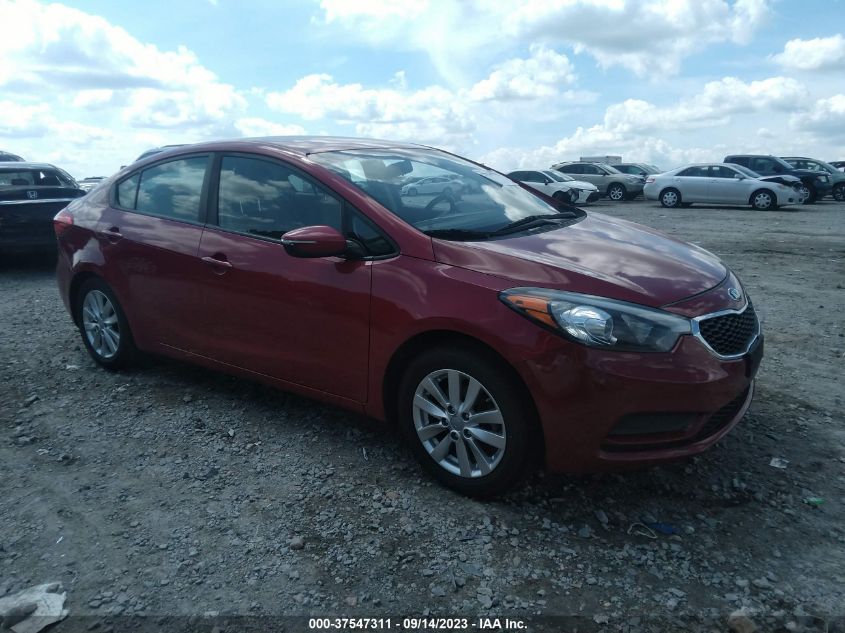 2016 KIA FORTE LX - KNAFX4A69G5610456